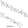 0770250021  O'Ring Αξονα Γραναζιού KTM LC4-640