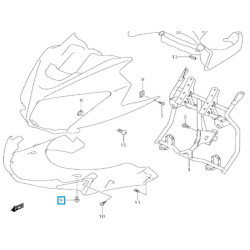 0940907333  Κλιπς Φέρινγκ Suzuki DL-650-1000 V-Strom