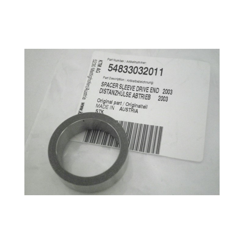 54833032011  Spacer Sleeve Drive End KTM EXC-250/300 '04-'14