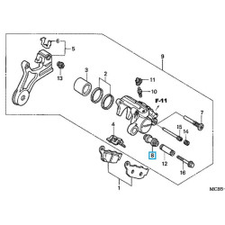 43132KT7761  Boot Pin Bush Honda CB-CBF-CBR-XLV-XRV