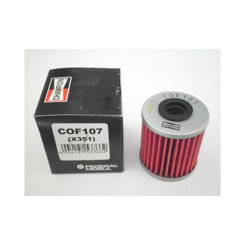 COF107  CHAMPION Oil Filter Kawasaki KXF-250