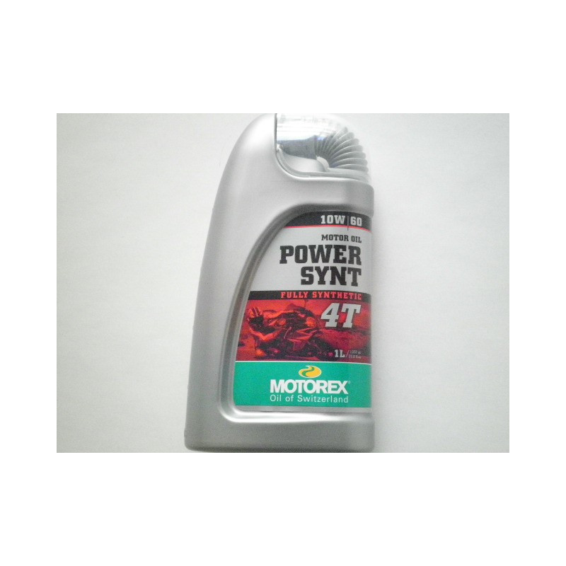 EX.0025  MOTOREX Power Synt 4t 10W/60 Oil 