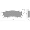 FDB2196ST  FERODO Front Brake Pads Honda CBF-1000 XL-1000V Varadero