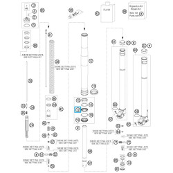 48600969  Oil Seal Ring D48 SKF KTM EXC '12-'15 SX '12-'14