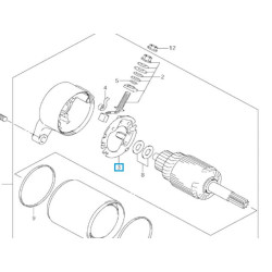 3113233E00  Bruch Holder Set Suzuki DL-650 V-Strom '04-'09