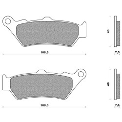 AX35-209  ARTRAX Front Brake Pads Aprilia Pegaso-650