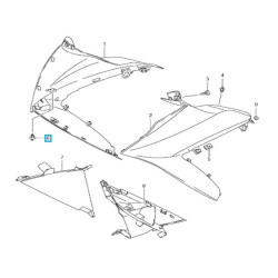 09409083085ES  Κλιπς Φέρινγκ Suzuki GSXR-600-750-1000