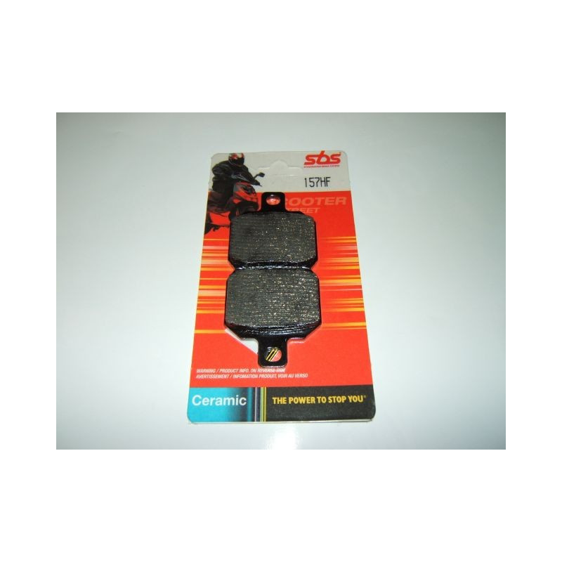 157HF  SBS Front Brake Pads Piaggio X9-200-250-500 Beverly-400-500