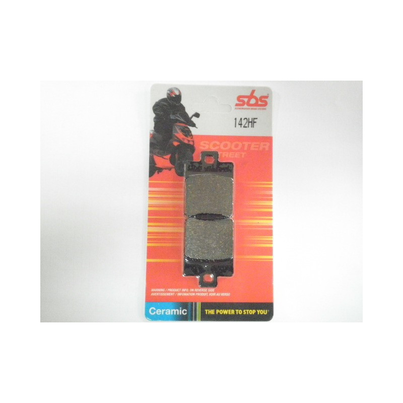 142HF  SBS Front Disc Brake Pads Piaggio Vespa ET4-125/150 LX-125/150 LXV-150 
