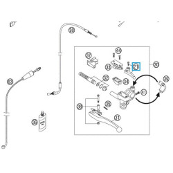 59002047100  Μανέτα Hot Start KTM SX-F 250-450-505