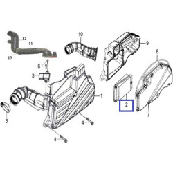 5104  Φίλτρο Αέρος Sym  HD-125/200