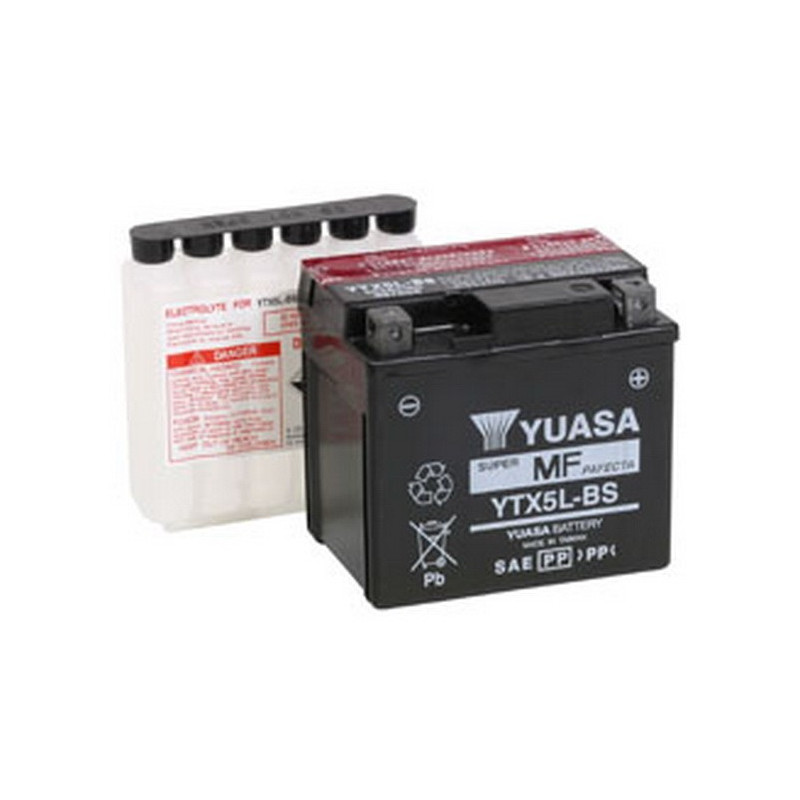 YTX5LBS  Μπαταρία Yuasa YTX5L-BS