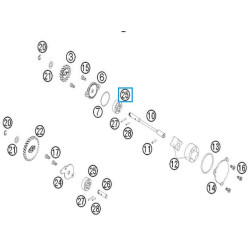 59038011010  Oil Pump Rotor Cpl. KTM EXC-SX