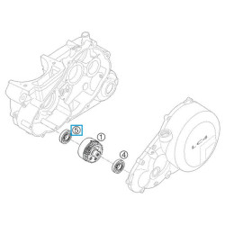 0412174012  Cylind. Roll. NJ 203 KTM LC4 640 '03-'07