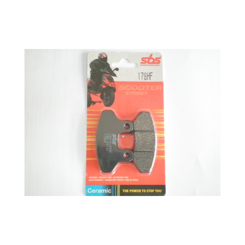 178HF  SBS Front Brake Pads SYM Joyride-200  VS-150