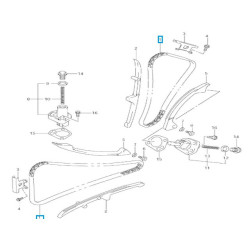 1276019F01  Καδένα Εκκεντροφόρου Suzuki DL-650 V-Strom