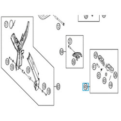 78003040033  Footrest L/S + R/S Cpl. KTM EXC '09-'15 SX '14-'15
