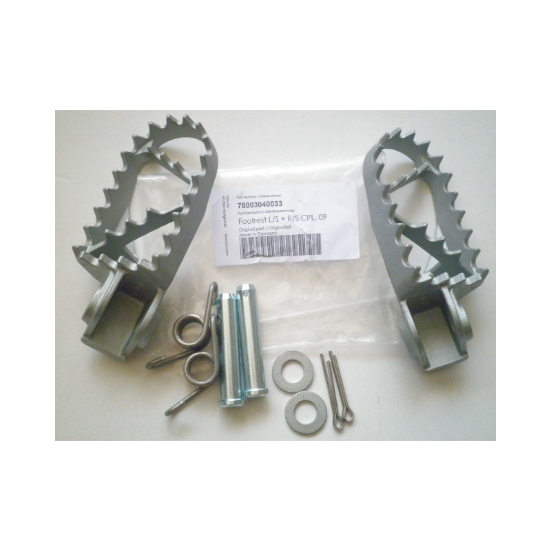 78003040033  Footrest Set L&R Cpl. KTM EXC '09-'15 SX '14-'15