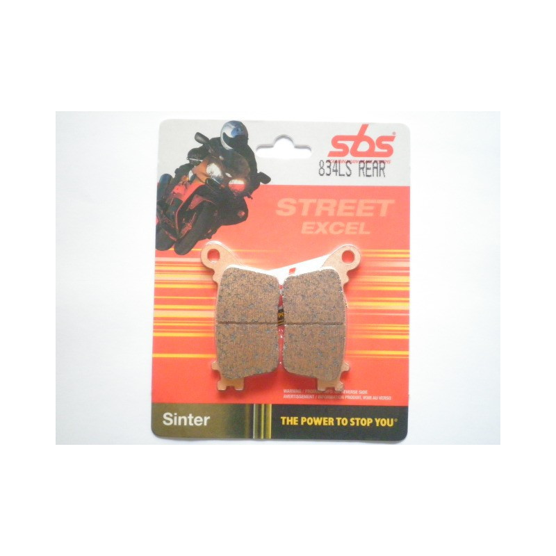 834LS  SBS Rear Brake Pads Honda CBR-600/1000