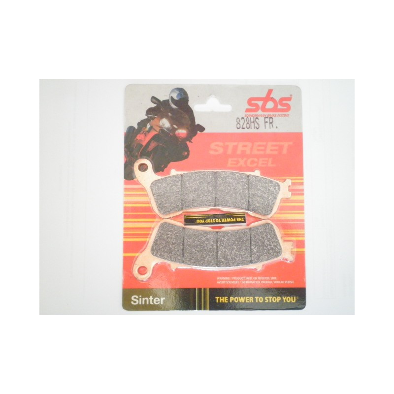828HS  SBS Front Brake Pads Honda CBF-1000 XL-1000V Varadero ABS