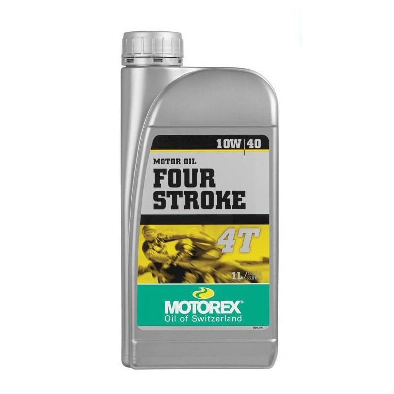 EX.0037  Motorex Four Stroke 10W/40  Semi-Synthetic Engine Oil 