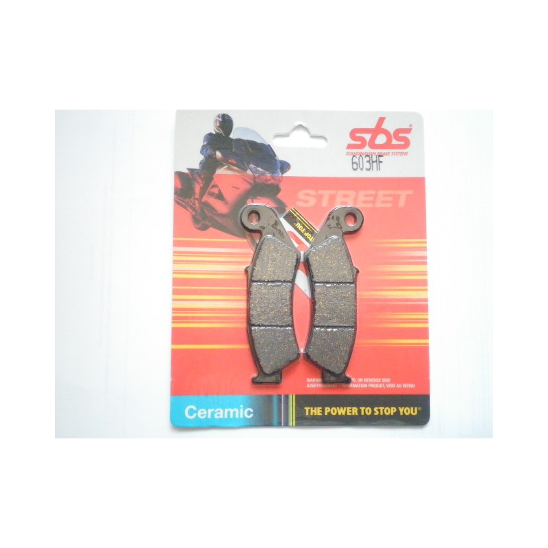 603HF  SBS Front Brake Pads Honda AX-1 XR-250 XR-600