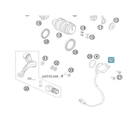 60011023100  Gear Position Sensor KTM Adventure 950-990