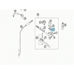 50302034000  Λάστιχο Τρόμπας Συμπλέκτη KTM EXC-SX-LC4-LC8