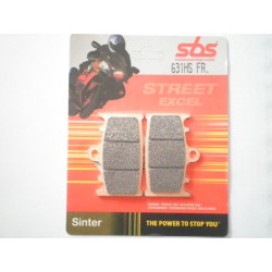 631HS  SBS Front Brake Pads Suzuki GSF-650/1250 GSXR-600/750 SV-1000 