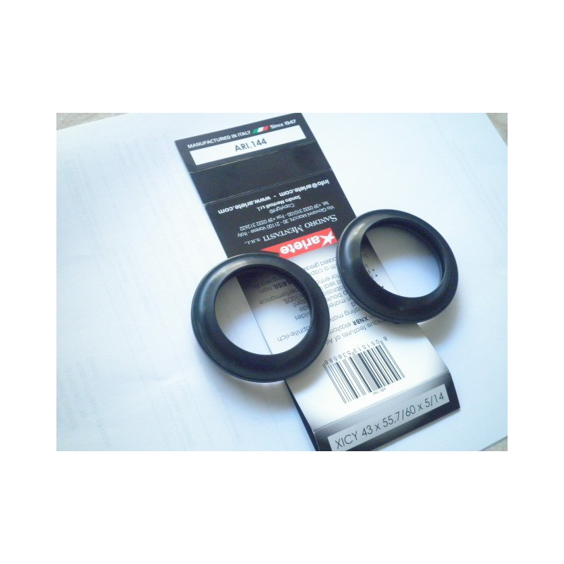 ARI144  Ariete Front Fork Dust Seals Set Yamaha XT-660R-X