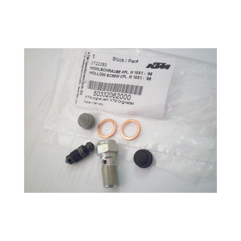 50332062000  Βίδα-Ρακόρ Συμπλέκτη Κάτω KTM LC4-640 LC8-950-990