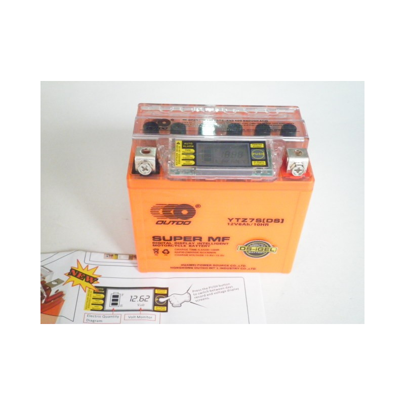 YTZ7S  Μπαταρία Gel YTZ7-S Yamaha WR-250F WR-450F 