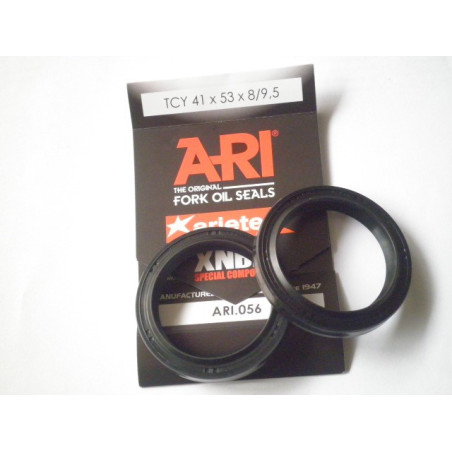 ARI056  ARIETE Front Fork Oil Seals Set  41X53X8/9.5 Honda XR-250 '88-'04