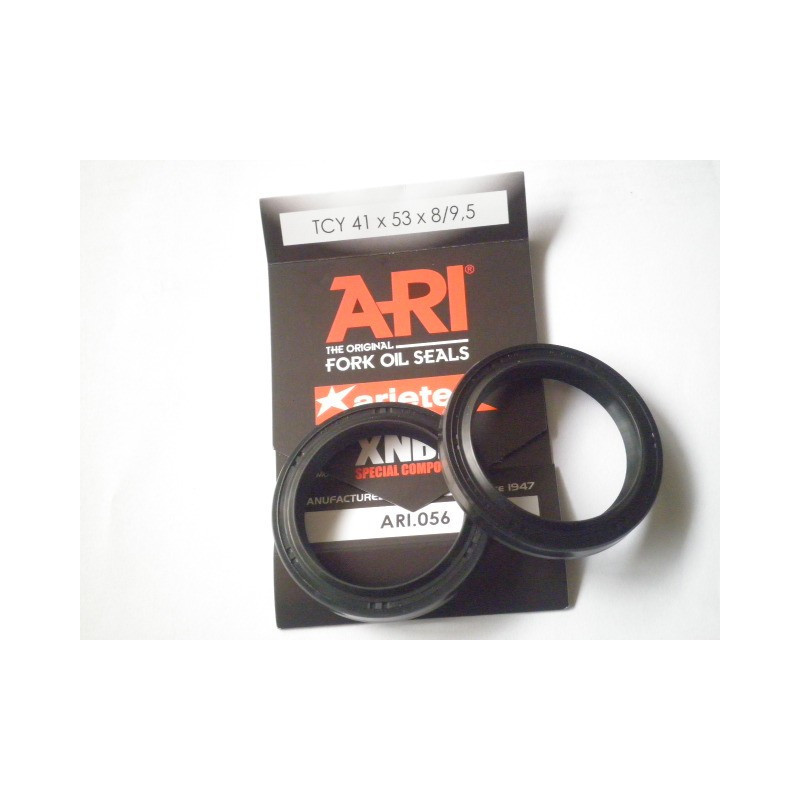 ARI056  ARIETE Front Fork Oil Seals Set  41X53X8/9.5 Kawasaki ER-6 '06-'10