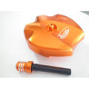 GTC-09  ACCEL Gas Tank Cap Aluminium Orange KTM EXC- '08-'15 SX- '07-'12