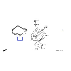 12391KRN670  Φλάντζα Κεφαλής Βαλβίδων Honda CRF-250 R/X