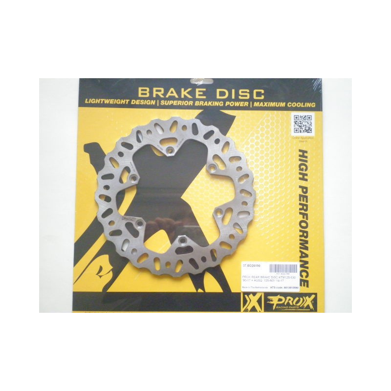 37.BD26190  PROX Rear Brake Disc KTM EXC-SX & LC4-640