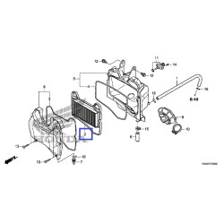 17210KWW640  Φίλτρο Αέρος Honda AFS-110i Wave