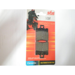 143HF  SBS Front Brake Pads Piaggio Zip-50 NRG-50 Typhoon 50 & 125