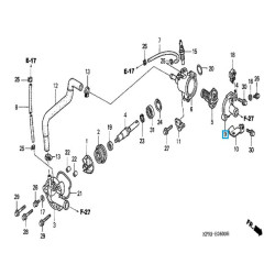 19315KPR900  Thermostat Cover Honda SH-125-150 '01-'12