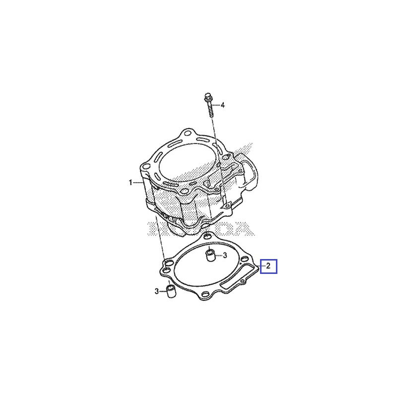 12191KRN731  Cylinder Base Gasket Honda CRF-250R '05-'09 CRF-250X '04-'13 