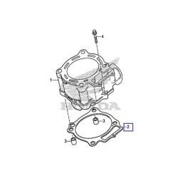 12191KRNA41  Cylinder Base Gasket Honda CRF-250R '10-'16