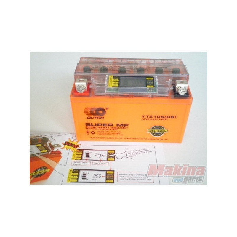 YTZ10S  Battery Gel YTZ10-S Honda CBF-600/1000 CBR-600/1000RR