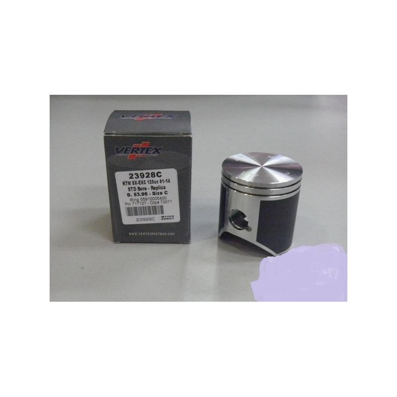 VE-23928C  VERTEX Piston Kit 53,96 mm KTM EXC-SX-125 '01-'16