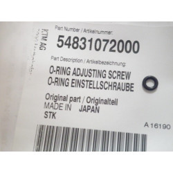 54831072000  O'ring Adjusting Screw KTM EXC '04-'16 SX '04-'16