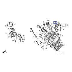 16211MN8750   Εισαγωγή Καρμπυρατέρ Honda XRV-750 '90-'92
