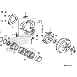 22535KTF980  Weight Clutch Set  Honda SH-125i-150i '09-'16