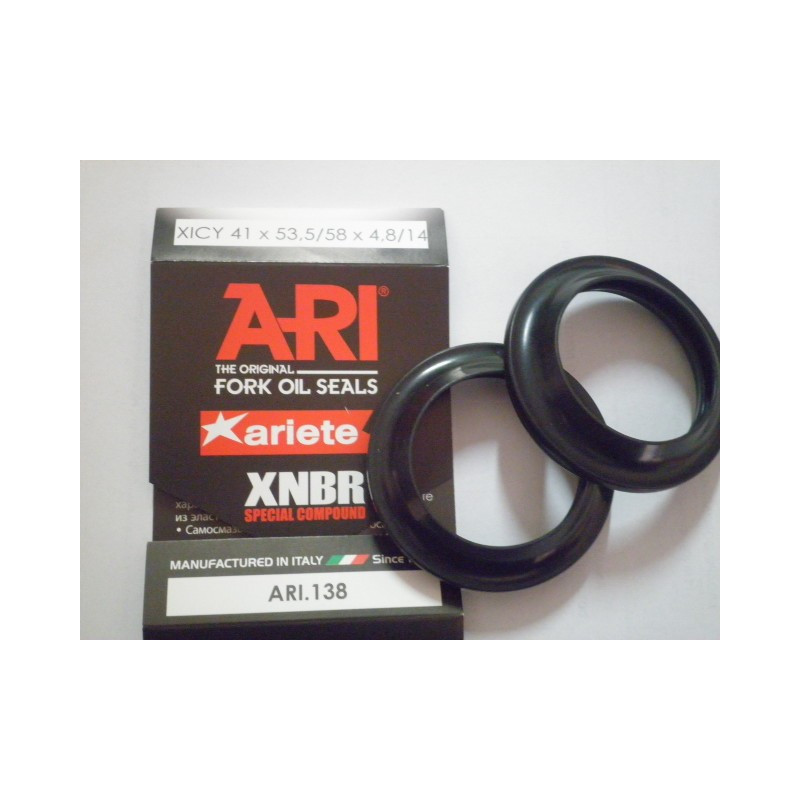 ARI138  Ariete Front Fork Dust Seal Set Honda CB-CBF-CBR