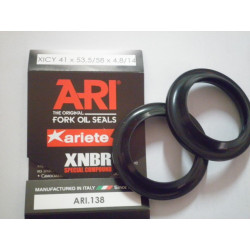 ARI138  Ariete Front Fork Dust Seal Set Yamaha YZF-R1-R6