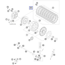 54832011010  Clutch Kit KTM EXC-250-300 '08-'12